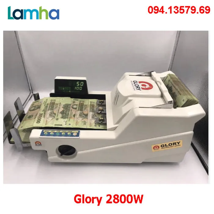 Máy Đếm Tiền Glory 2800W