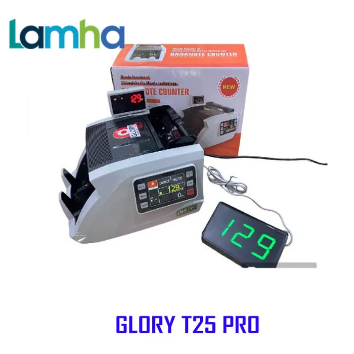 Máy Đếm Tiền Glory T25 PRO