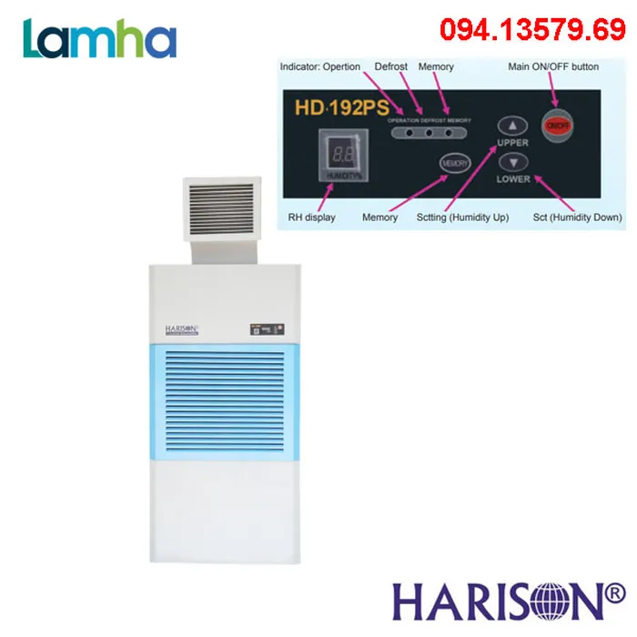 Máy hút ẩm HARISON HD-192PS