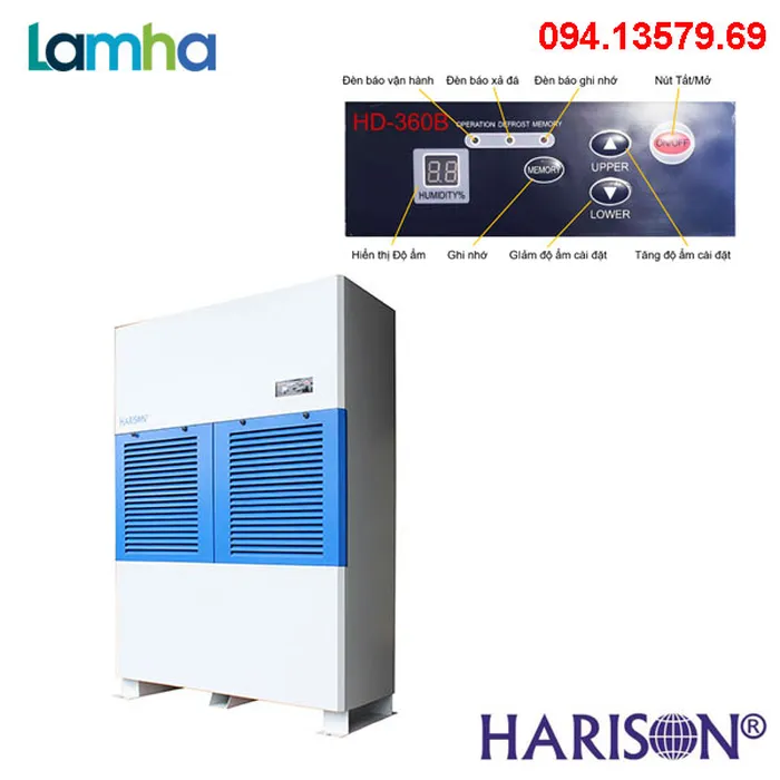 Máy hút ẩm HARISON HD-360B