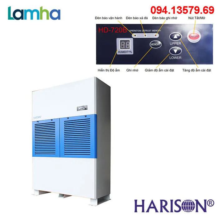 Máy hút ẩm HARISON HD-720B