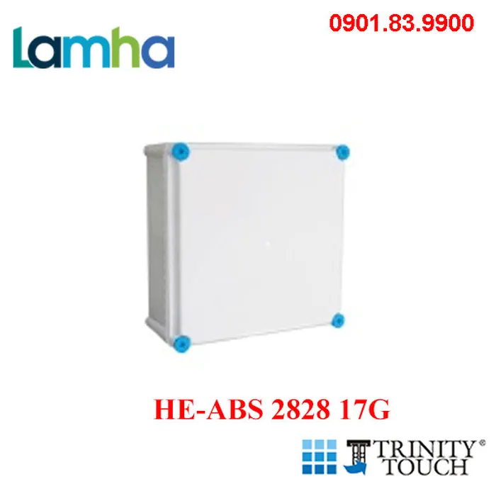 Hộp điện nhựa ABS IP67 TRINITY TOUCH HE-ABS 2828 17G (280x280x175mm)