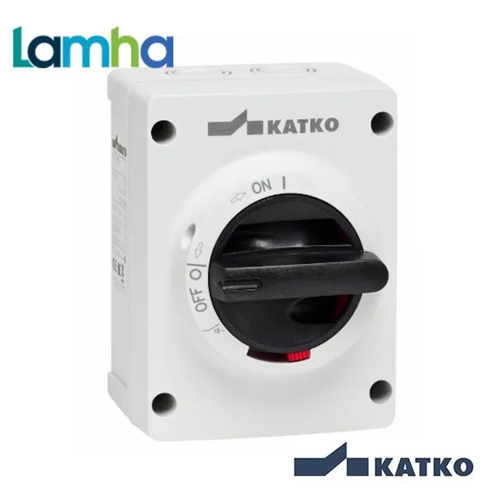 Cầu dao cách ly (Isolator) Katko KEM 316 M2 (3P, 16A, IP66)