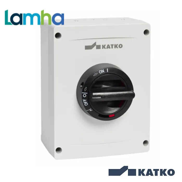 Cầu dao cách ly (Isolator) Katko KEM 616 M3 (6P, 16A, IP66)