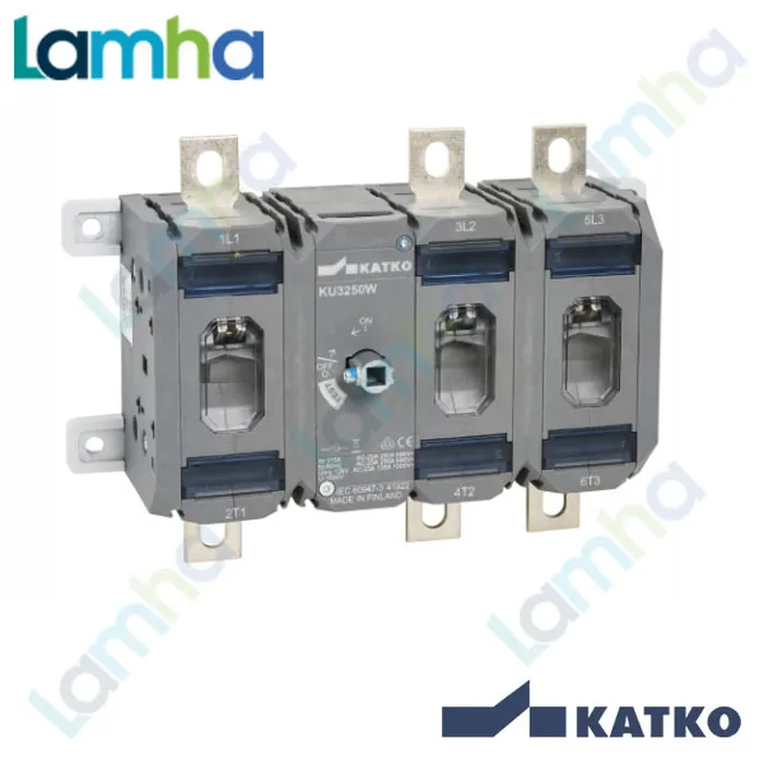 Cầu dao cách ly (Isolator) Katko KU 4160PW L200AD12T6LKX100 (4P, 160A)