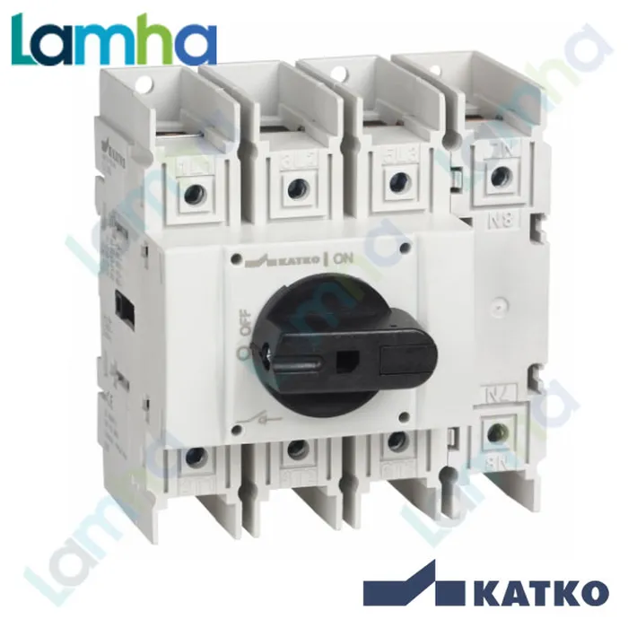 Cầu dao cách ly (Isolator) Katko KU 4125 (125A, Lắp đặt DIN-rail)