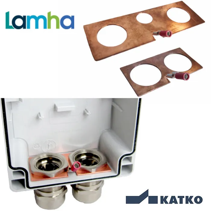 Tấm tiếp địa cho Cầu dao cách ly (Isolator) Katko - Phần Lan
