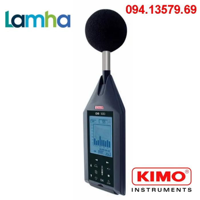 Máy đo độ ồn phân tích dải tần KIMO DB300-2