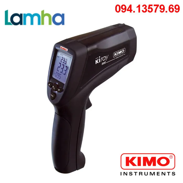 Súng đo nhiệt độ bằng hồng ngoại KIMO KIRAY300 (-50 … +1850°C)