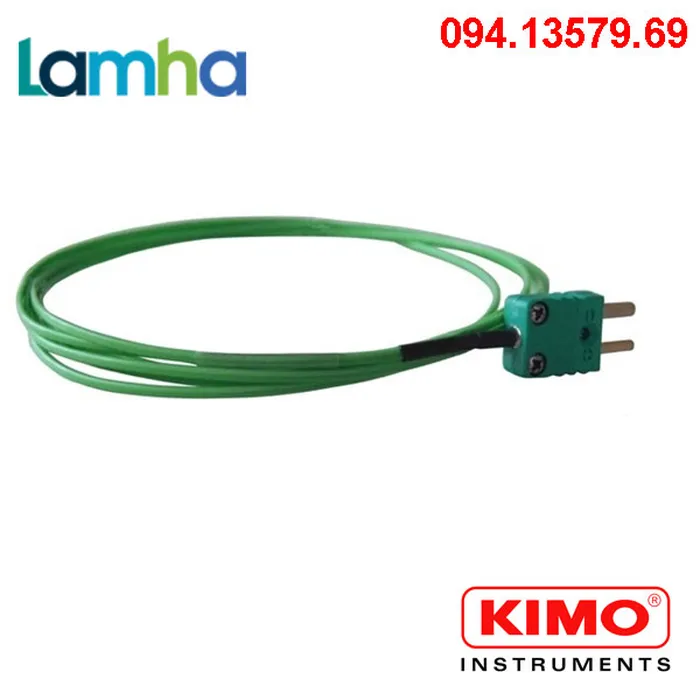 Đầu đo nhiệt độ dạng dây kiểu K KIMO SAK-05 (-40 ... +250°C, 50mm)