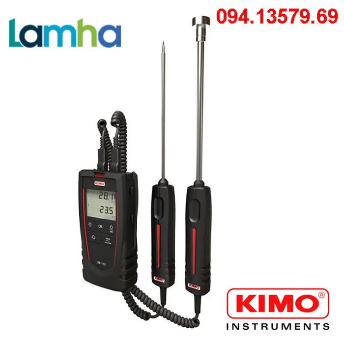 Máy đo nhiệt độ tiếp xúc  KIMO SAUERMANN TR112 (Pt100, -100 ... +400 °C)