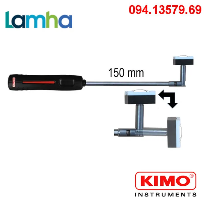 Đầu đo nhiệt tiếp xúc bề mặt KIMO SCLAIK2-150 (Dạng từ tính, -40 ... +250°C)