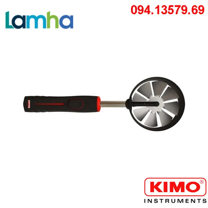 Đầu đo tốc độ gió dạng cánh quạt KIMO SH-100 (Dùng cho model: VT210, HQ210, AMI310)
