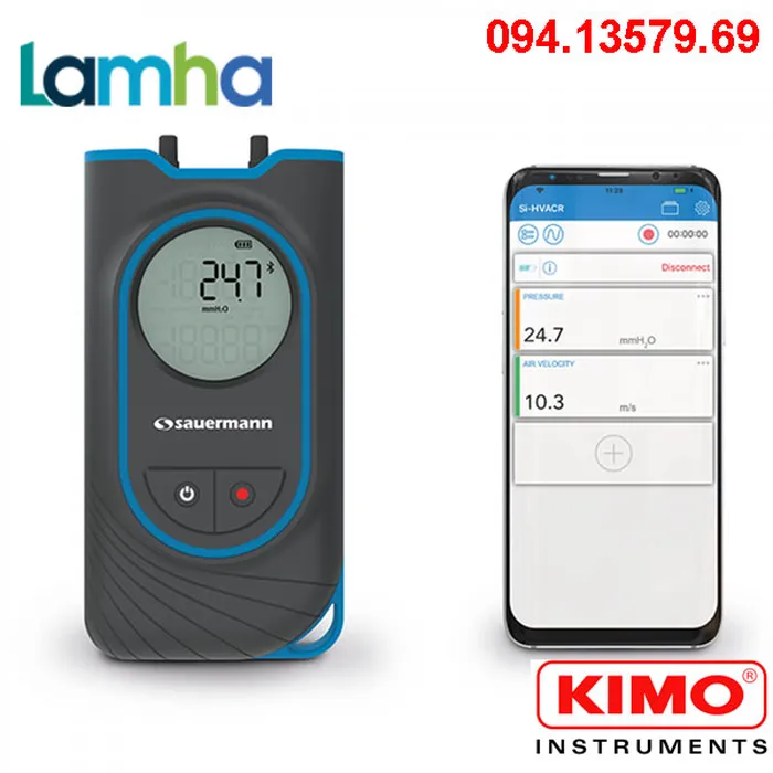 Máy đo nhiệt độ độ ẩm cầm tay KIMO Si-HH3