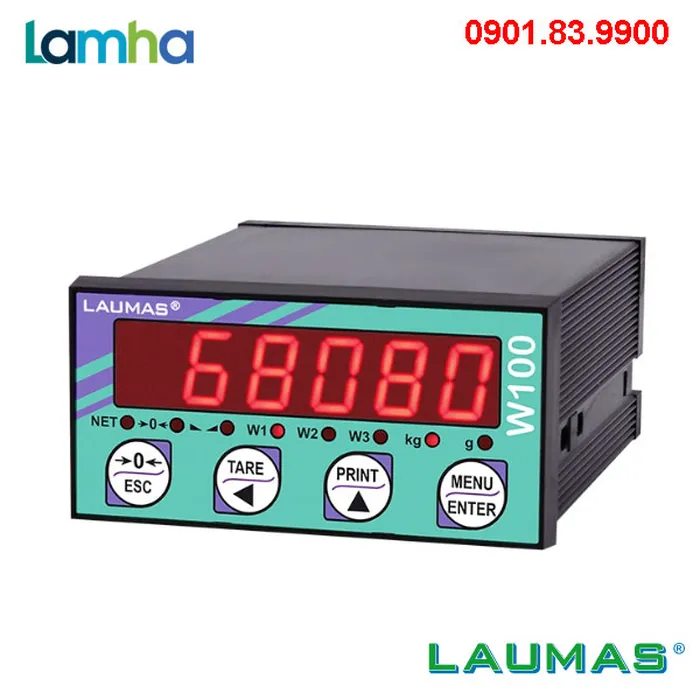 Đầu cân điều khiển LAUMAS W100