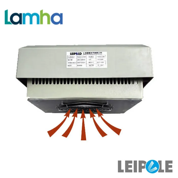 Quạt hút gắn trên mái tủ điện Leipole F2E190-230-DVP thế hệ mới (400x400x135mm)