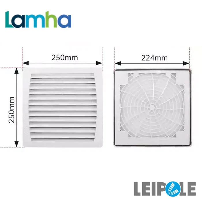 Miệng gió có lọc bụi Leipole FKL5525.300
