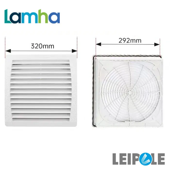 Miệng gió có lọc bụi Leipole FKL5526.300