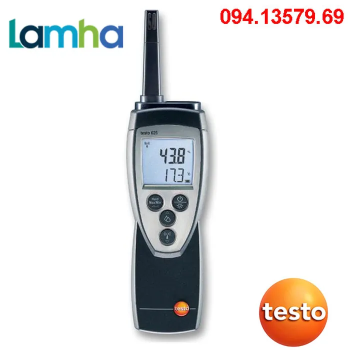 Máy đo nhiệt độ, độ ẩm testo 625 (-20 đến +60 °C) | Code: 0563 1625