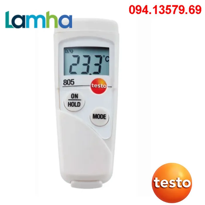 Máy Đo Nhiệt Độ Với Vỏ Bảo Vệ Testo 805 (-25 đến +250 °C) | Code: 0563 8051