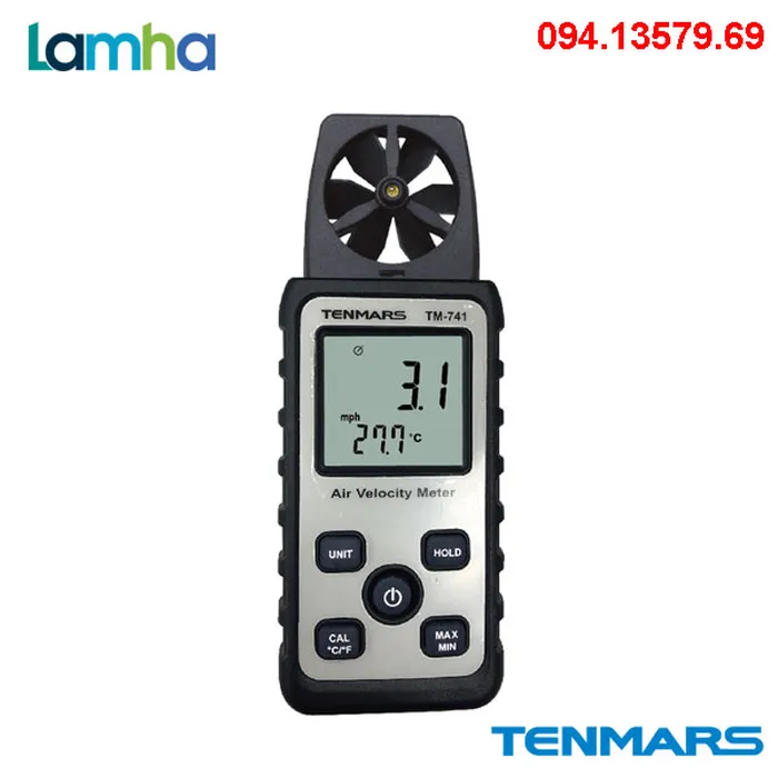 Máy đo tốc độ gió Tenmars TM-741
