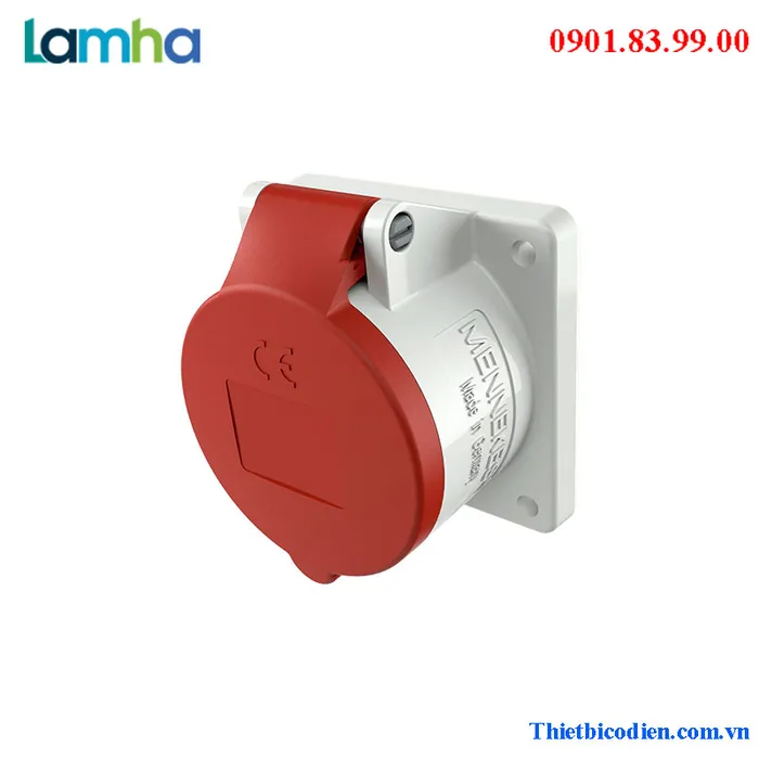 Ổ Cắm Gắn Âm MENNEKES 3451 (5P, 32A, 6H, IP44)