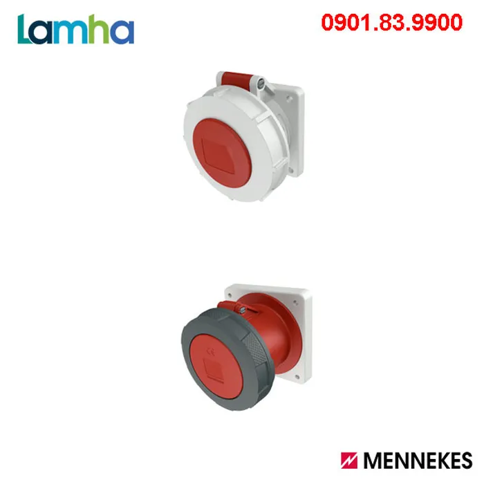 Ổ cắm gắn bảng (lọai thẳng) Mennekes IP67