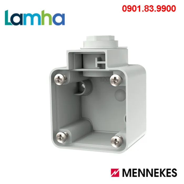 Đế gắn nổi dùng cho ổ cắm SCHUKO Mennekes 10714 grey