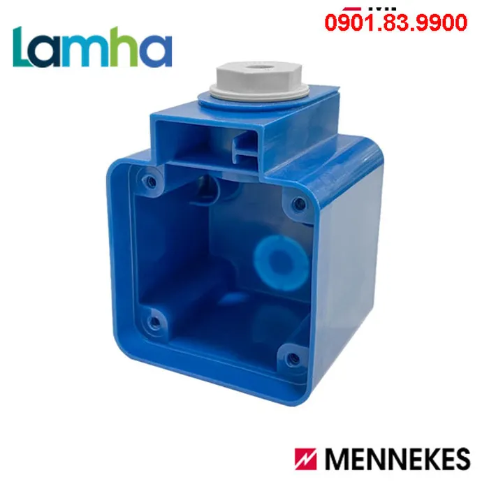 Đế gắn nổi dùng cho ổ cắm SCHUKO Mennekes 10715 blue