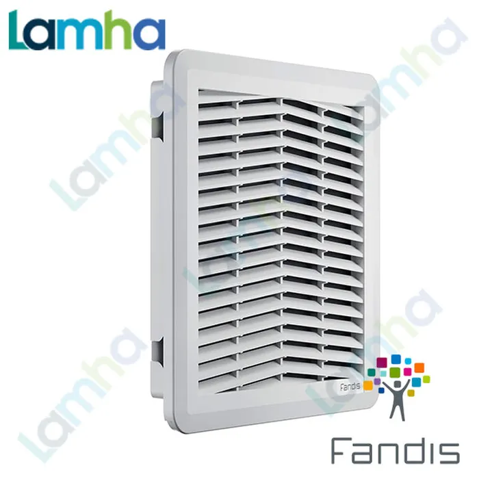 Miệng gió có lọc bụi - Lưới lọc bụi tủ điện FANDIS FF13U chính hãng