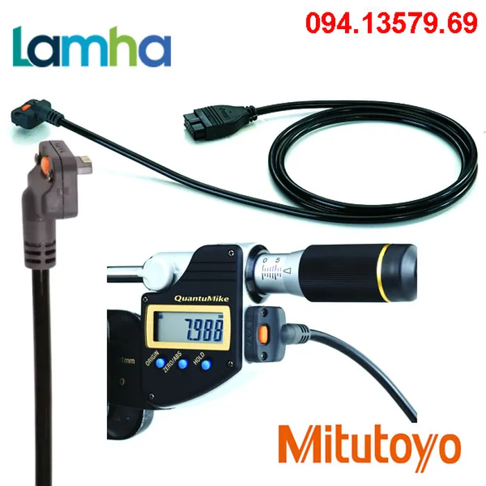 Cáp kết nối Mitutoyo 05CZA663 (loại IP, 2m)