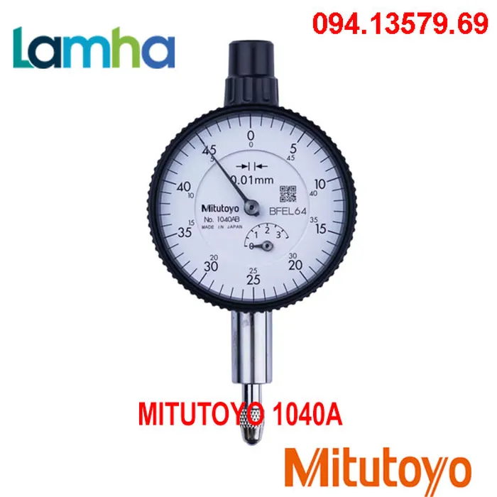 Đồng hồ so cơ khí MITUTOYO 1040A (0-3.5mm/0.01)