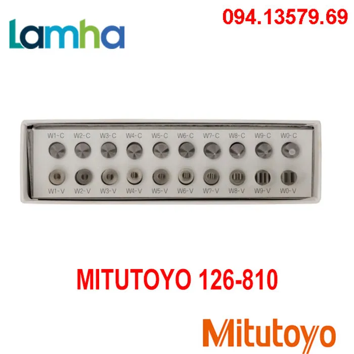 Đầu đo ren thay thế Mitutoyo 126-810 (Hệ inch)