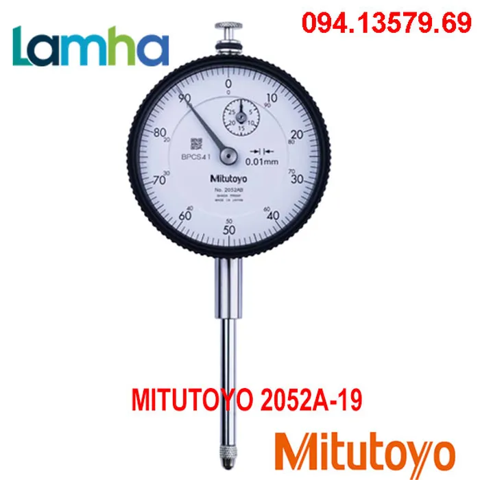 Đồng hồ so cơ khí MITUTOYO 2052A -19 (0-30mm/0.01mm)