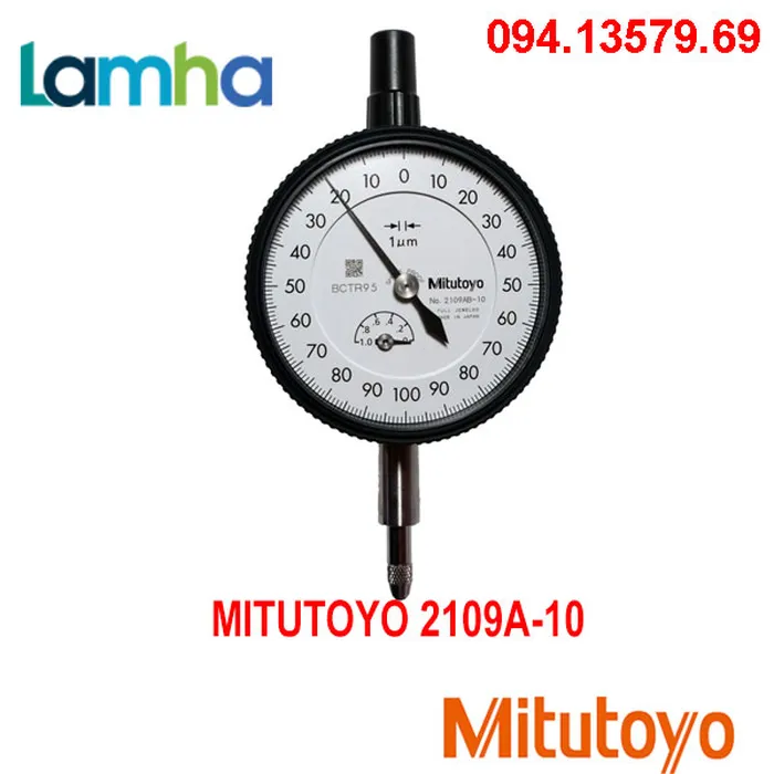 Đồng hồ so cơ khí MITUTOYO 2109A-10 (0-1mm/0.001mm)