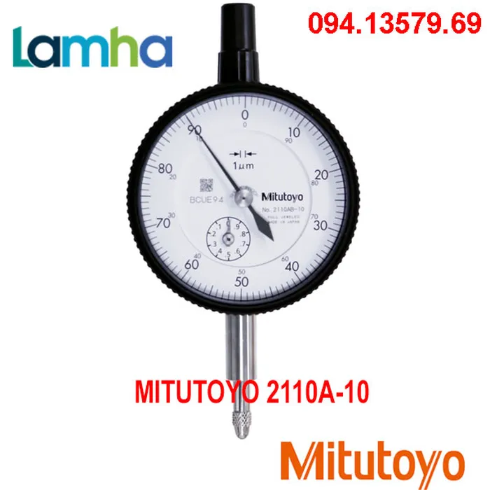Đồng hồ so cơ khí MITUTOYO 2110A-10 (0-1mm/0.001mm)