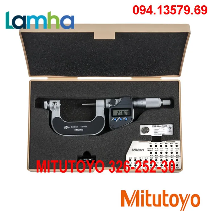 Panme đo ren điện tử Mitutoyo 326-252-30 (25-50mm/0.01mm)