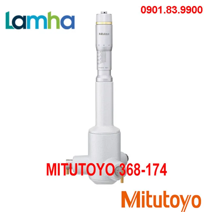 Panme đo lỗ 3 chấu cơ khí Mitutoyo 368-174 (100-125mm/0.005mm)