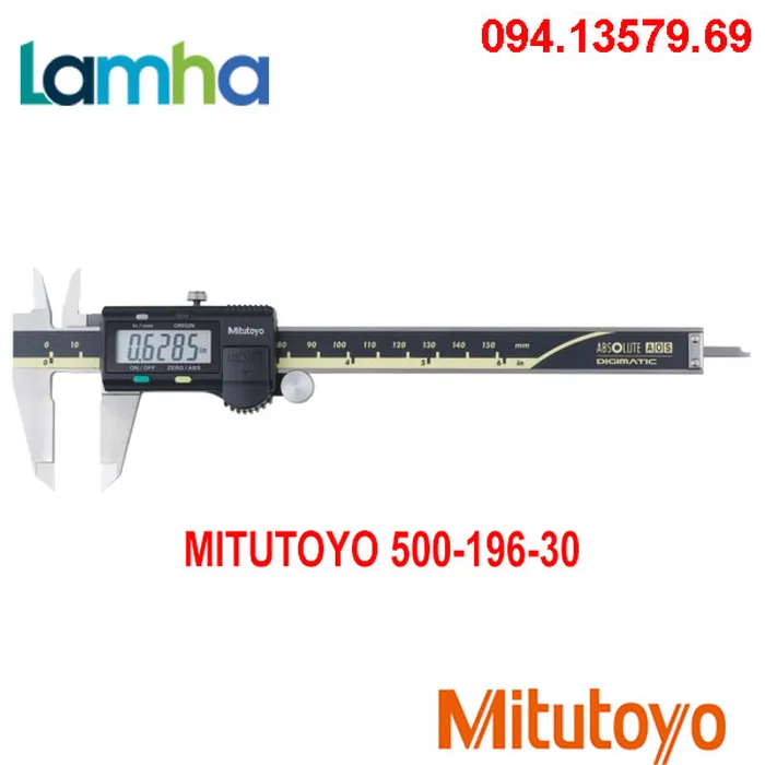 Thước cặp điện tử MITUTOYO 500-196-30 (0-150mm/0-6 x 0.01mm)