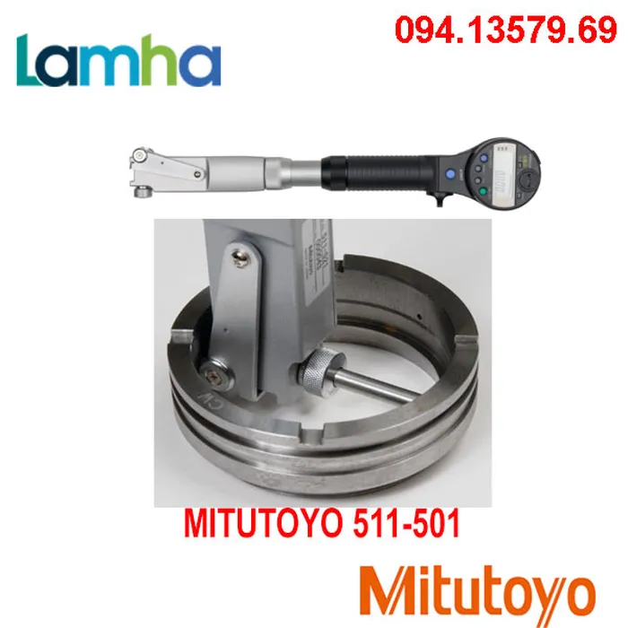 Đồng hồ đo lỗ dạng điện tử Mitutoyo 511-501 (45-100mm/ 0.001mm)