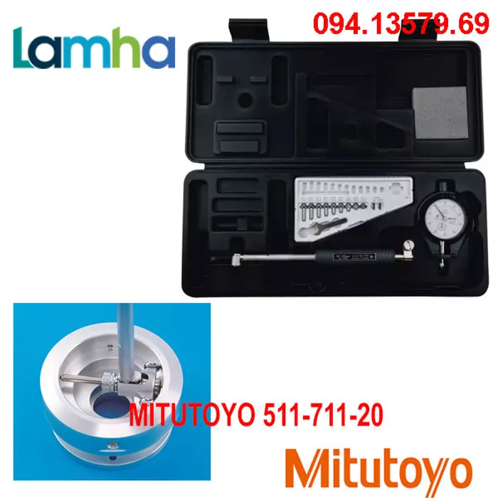 Đồng hồ đo lỗ MITUTOYO 511-711-20 (18-35mm x0.01mm)