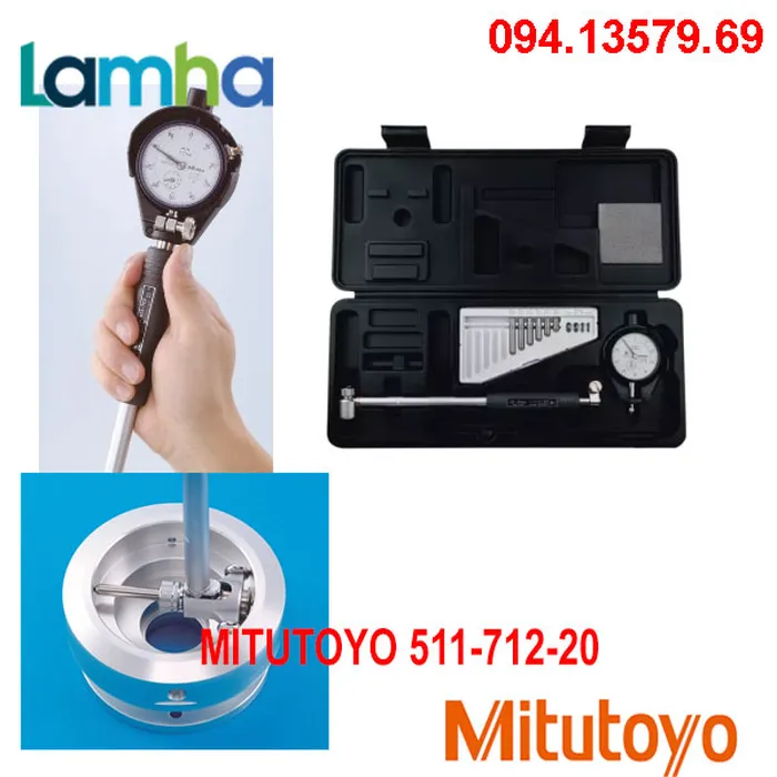 Đồng hồ đo lỗ MITUTOYO 511-712-20 (35-60mm x0.01mm)