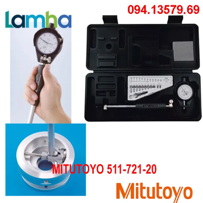 Đồng hồ đo lỗ MITUTOYO 511-721-20 (18-35mmx0.001mm)