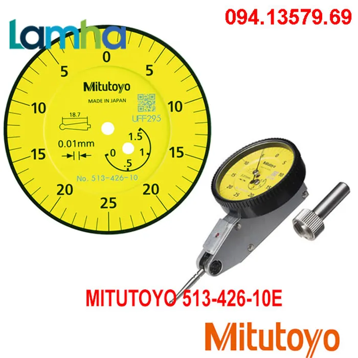 Đồng hồ so chân gập MITUTOYO 513-426-10E (0-1.5mm/0.01)