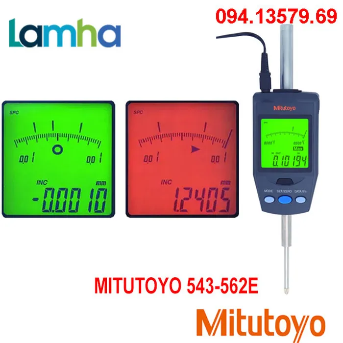 Đồng hồ so điện tử MITUTOYO 543-562E (0-30.4mm/0-1.2/0.001mm)