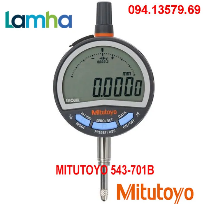 Đồng hồ so điện tử MITUTOYO 543-701B (12.7mm/0.5)