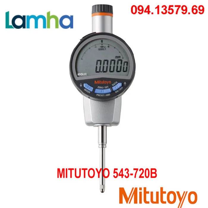 Đồng hồ so điện tử MITUTOYO 543-720B (25.4mm/0.001mm)