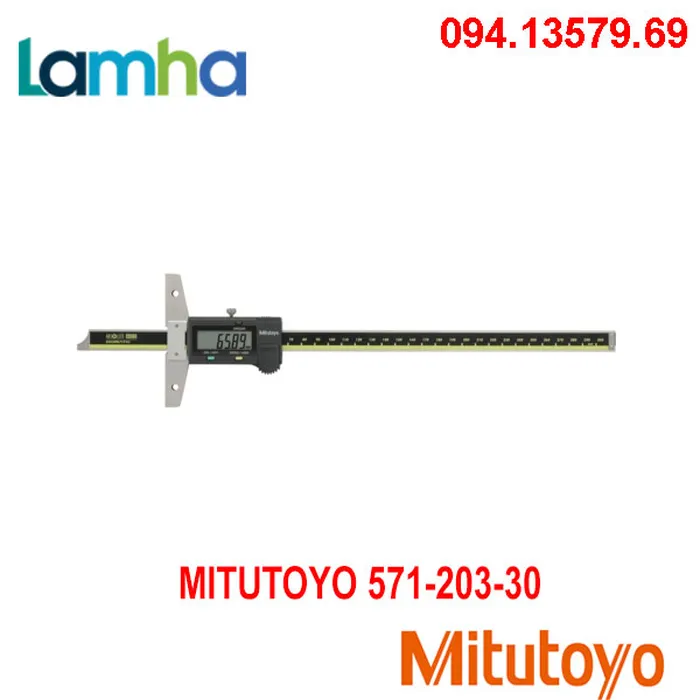 Thước đo độ sâu điện tử Mitutoyo 571-203-30 (0-300mm/0.01)