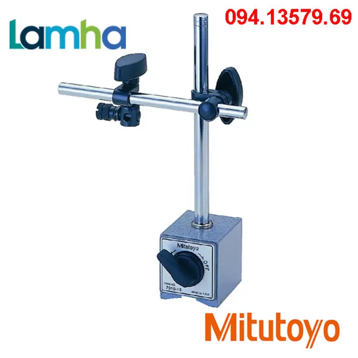 Đế từ gá đồng hồ so Mitutoyo 7010S-10
