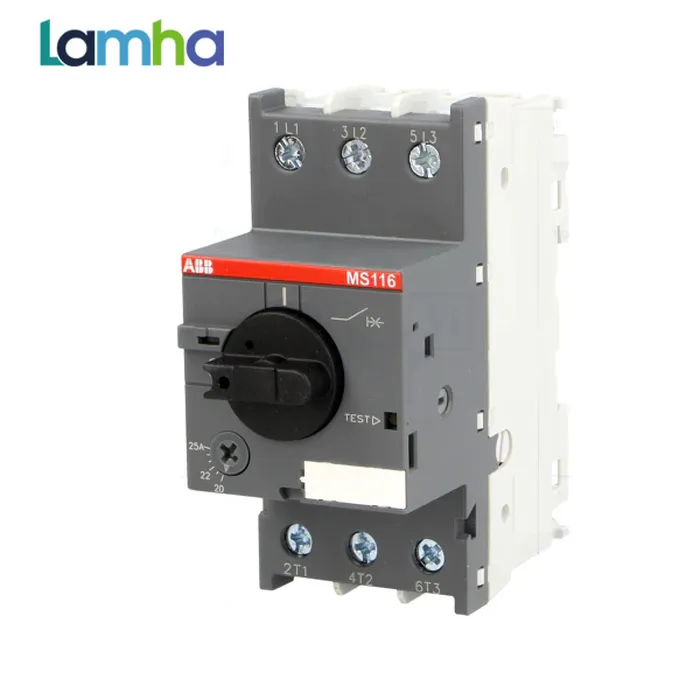 MS116-25 Cầu dao bảo vệ động cơ ABB (20-25A) - 1SAM250000R1014